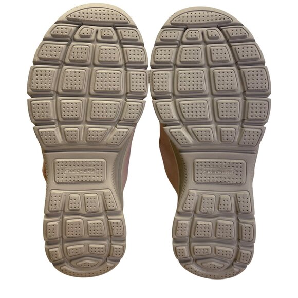 Skechers Women’s Blush Pink Buckle Strap Relaxed Fit Yoga Foam Sandals Sz US 8.5 - Picture 7 of 7